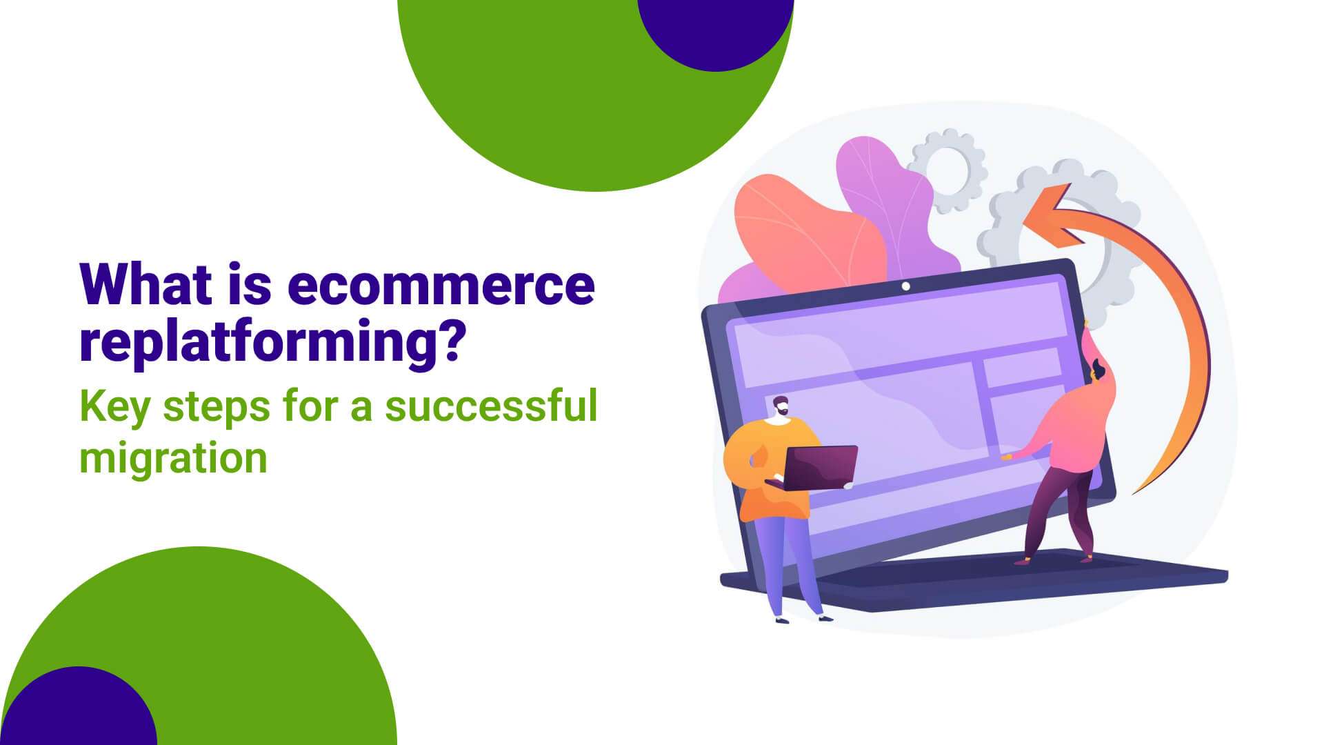 Replatforming Website Examples What is ecommerce replatforming? Key steps to migrate