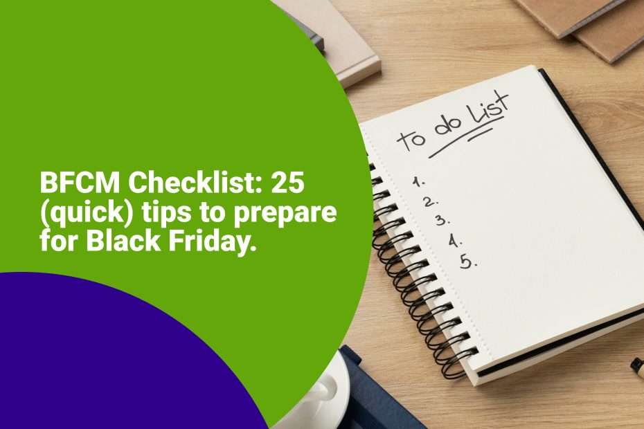 BFCM Checklist