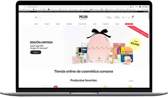 Tienda online MiiN Cosmetics