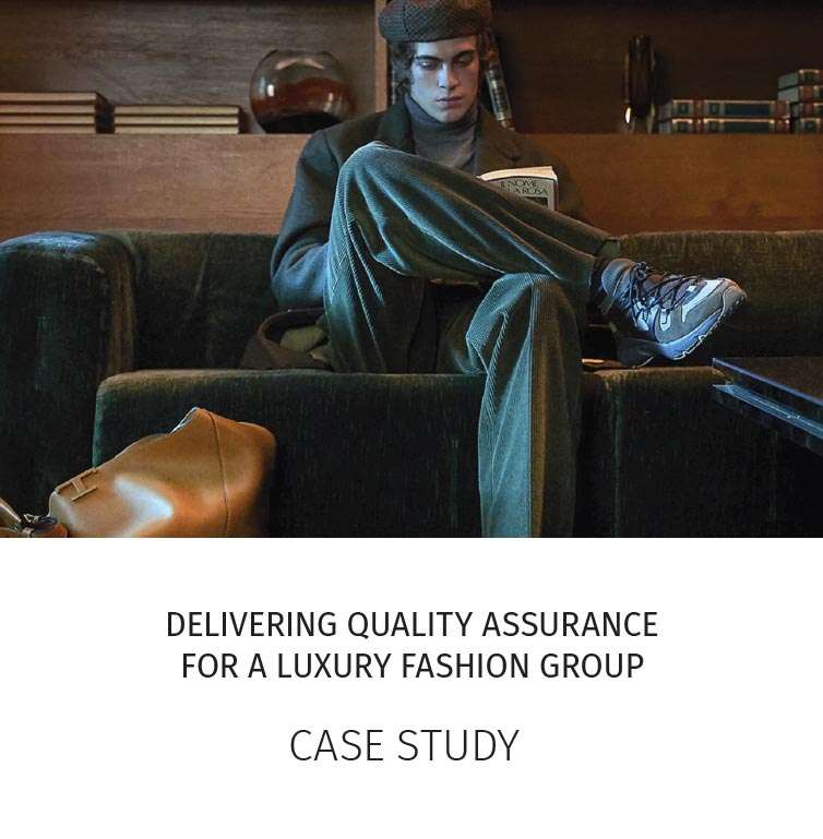 Cover - QA for a luxury fashion group
