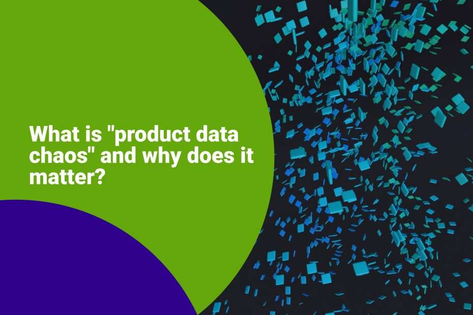 caos de datos de producto