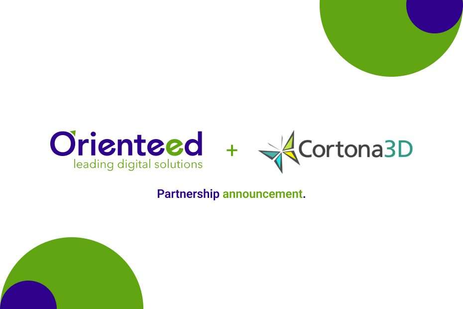 orienteed cortona3D colaboración